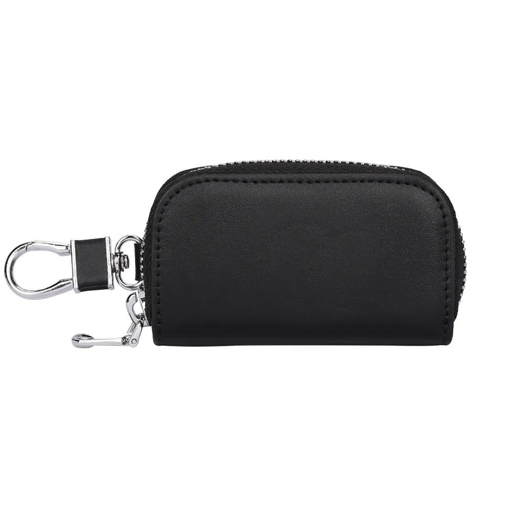 Genuine Leather Anti-Loss Key Wallet Accessory - Vintage Style Car Key Chain by Do<i></i>ngguan Langqin Lea
